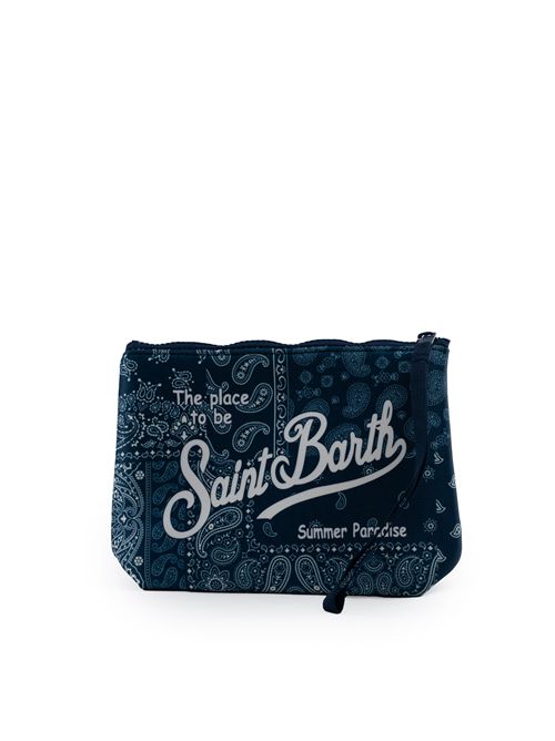 Pochette Aline Bandana Plaid in neoprene Mc2 Saint Barth | ALINE00199H BANDANA PLAID 61